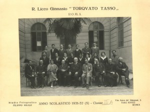 1932 3° A  Classe Emma Castelnuovo